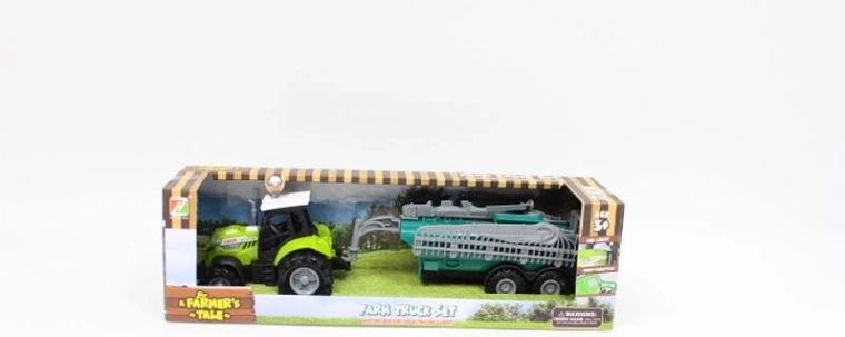 Traktor s přívěsem se světly a zvuky A Farmer’s Tale