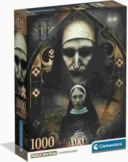 Puzzle CLEMENTONI Horror Collection: The Nun 1000 dílků