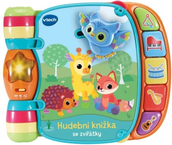 Vtech hudební knížka se zvířátky