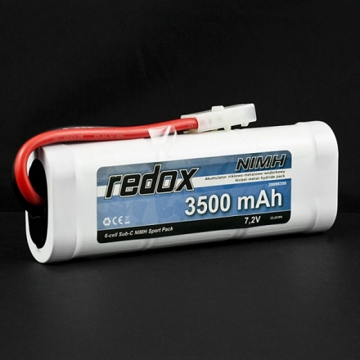 Redox NiMH akumulátorový paket 3500 mAh 7,2 V (velká Tamiya)