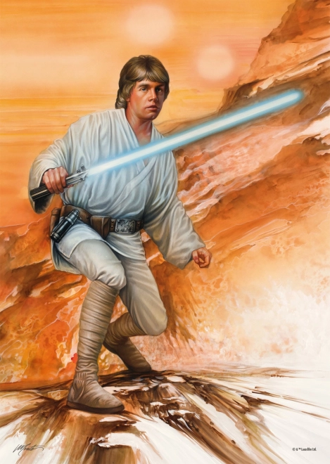 Puzzle Star Wars: Nebojácný 1000 dílků SCHMIDT