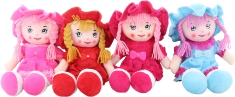 Hadrová panenka zpívající česky 35 cm