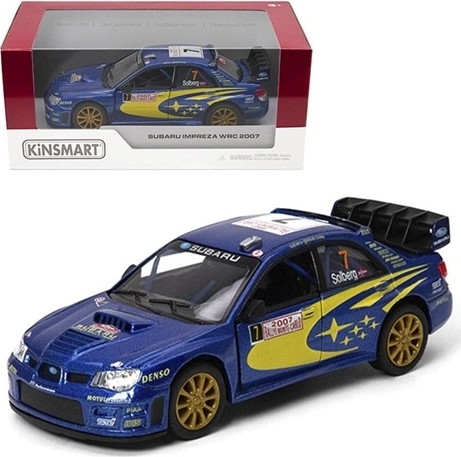 Sběratelský kovový model Subaru Impreza WRC 2007