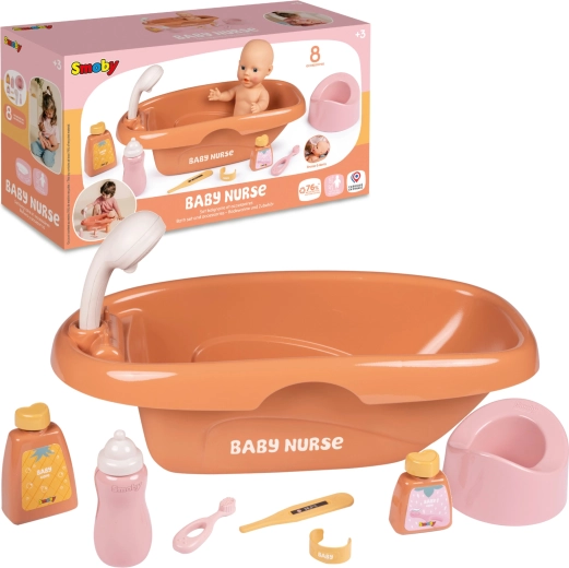 Smoby Baby Nurse vana pro panenky s doplňky