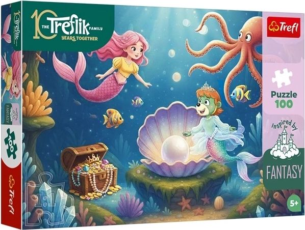 Inspired by fantasy puzzle v království mořských víl 100 dílků