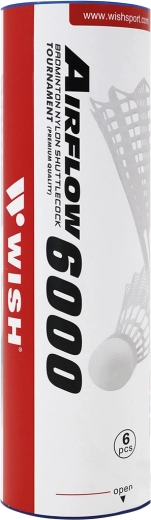 Nylonové badmintonové košíčky WISH S-320, 6 ks