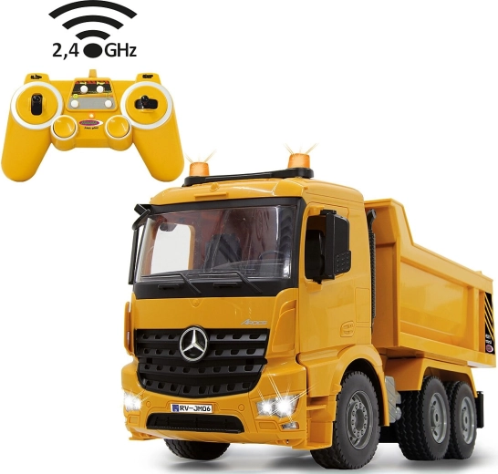Jamara rc sklápěč Mercedes-Benz Arocs 1:20 2,4 GHz
