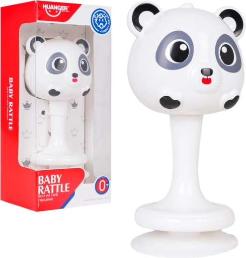 Dětské chrastítko Panda s přísavkou - 1 kus