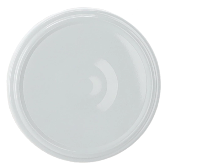 Bílé zavařovací víčko 82 mm se 6 záchyty