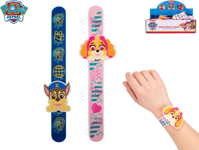 Samonavíjecí silikonový náramek PAW PATROL pro děti