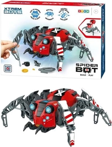 Xtrem Bots Spider Bot stavebnice robotického pavouka