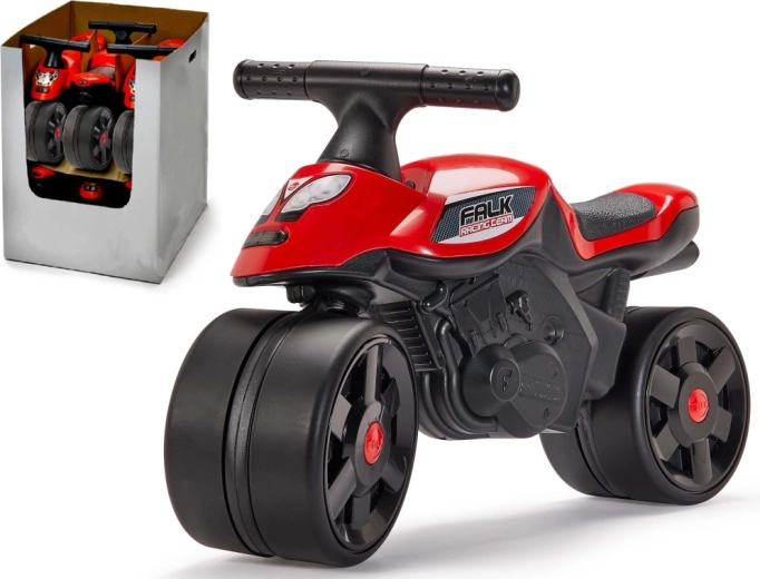 Odrážedlo motorka Racing team červené