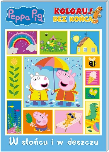 Prasátko Peppa – Nekonečné omalovánky 3: Na slunci i v dešti
