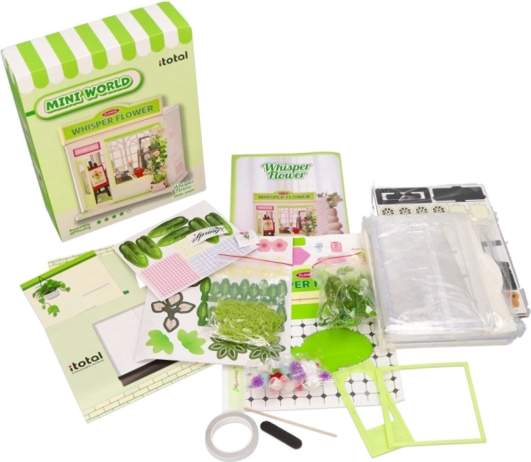 i-Total mini květinářství – DIY diorama k sestavení