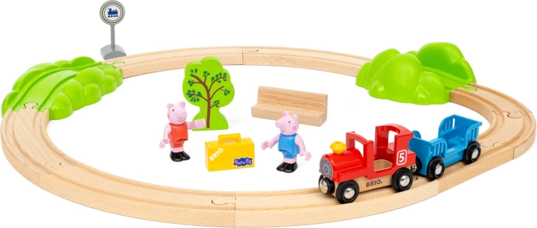 Brio world vláčkodráha Prasátko Peppa Pig