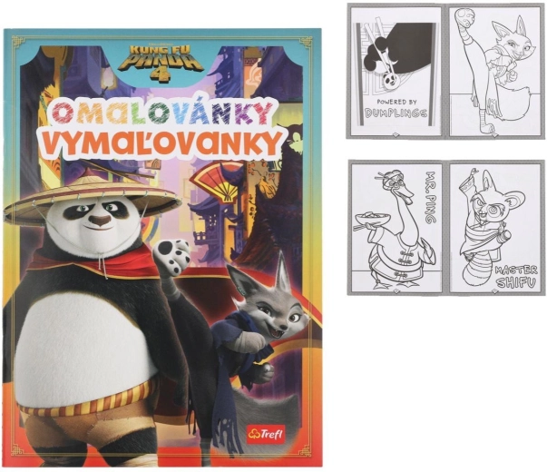 Omalovánky Kung Fu Panda