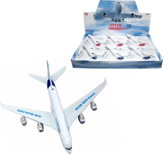 Kovový model civilního letadla – 2 druhy