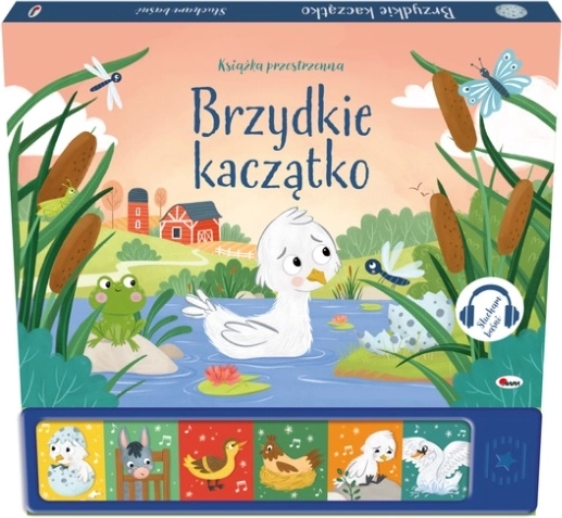 Słucham baśni brzydké káčátko – zvuková rozkládací kniha