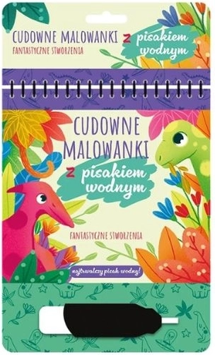 Fantastická stvoření – kouzelné omalovánky s vodním fixem