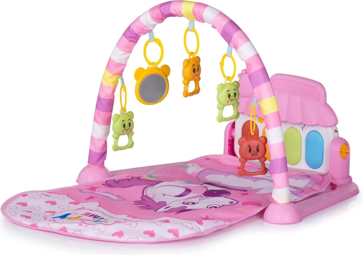 Chipolino hrací deka s piánkem Unicorn