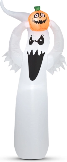 Nafukovací halloweenský duch s LED osvětlením 180 cm