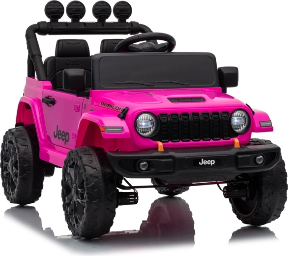 Jeep Rubicon dětské elektrické autíčko 24 V růžové