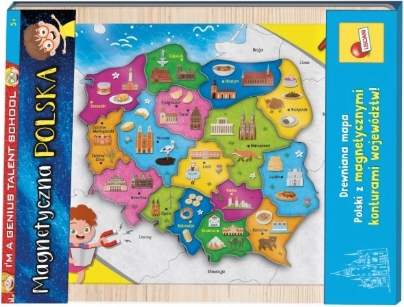 magnetická mapa polska I'M A GENIUS