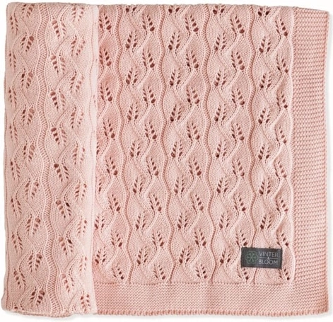 Vinter & Bloom deka Moment Organic cloud pink