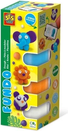 SES Creative FunDo modelovací hmota – divoká zvířata