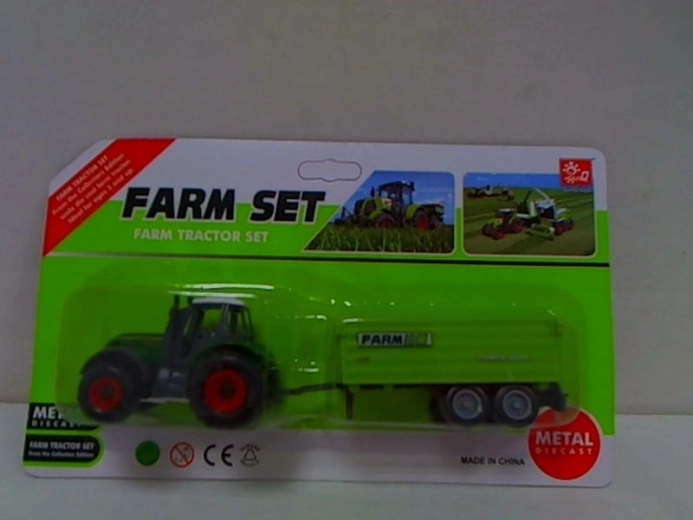 Traktor s přívěsem