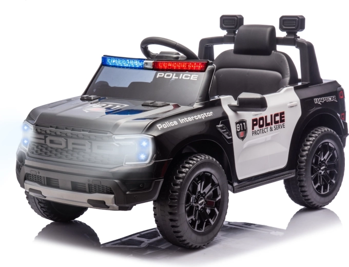Milly Mally elektrické dětské autíčko Ford Ranger police černé