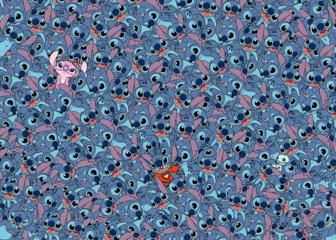 Puzzle 1000 dílků DISNEY Stitch Challenge RAVENSBURGER