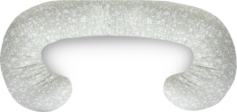 Ceba kojicí a těhotenský polštář Cebuška Duo žerzej Wildflowers 300 cm