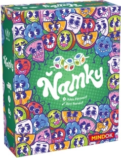 Ňamky – svižná rodinná hra házej a piš
