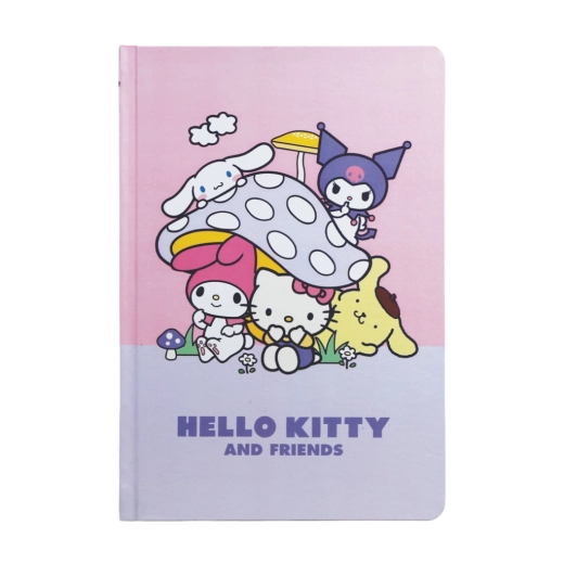 Hello Kitty a přátelé blok A5 mushroom