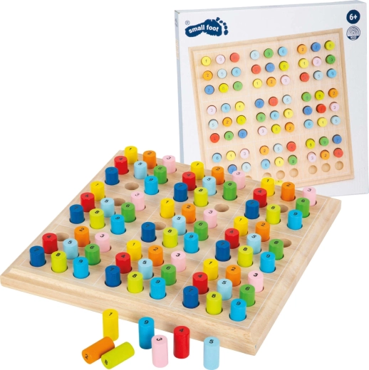 Dřevěná logická hra Sudoku Small Foot