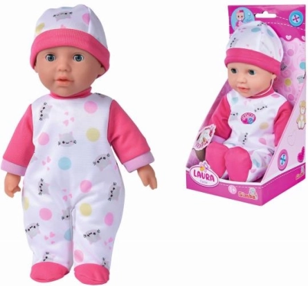 Lutka Laura Roztomilé Miminko se Zvuky