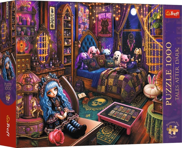Trefl Puzzle Premium Plus Tales After Dark: Gotická panenka 1000 dílků