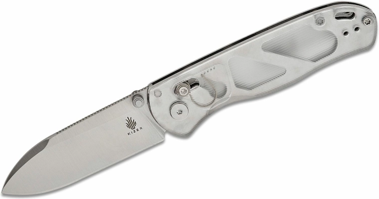 Kizer Drop Bear zavírací nůž 7,6 cm, satin, akryl