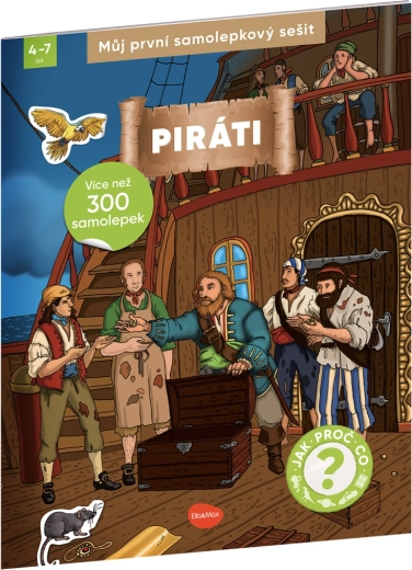 Můj první samolepkový sešit – Piráti