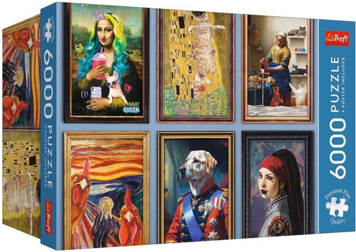 Puzzle Trefl Premium Plus Fun Art Collection 6000 dílků
