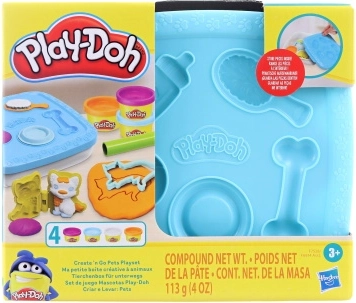 Play-Doh kreativní sada – domácí mazlíčci, modrá