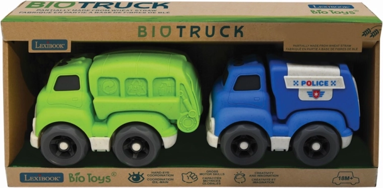 Lexibook sada bioplastových nákladních aut 18 cm