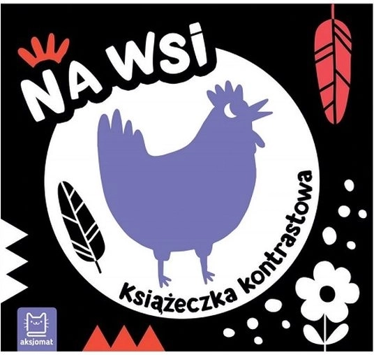 Na wsi kontrastní knížka pro miminka