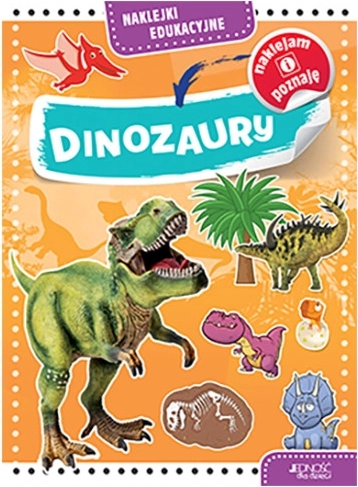 Vzdělávací samolepky dinosauři