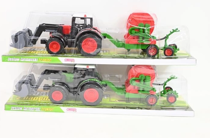 Traktor se zemědělským strojem pro děti