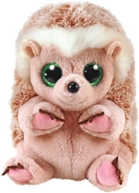 Plyšový ježek TY Bumper růžový 15 cm