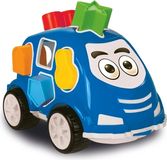 Jamara edukativní auto vkládačka tvarů modré
