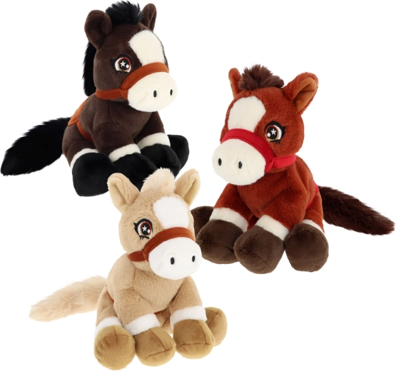 Keel Toys Keeleco plyšový poník béžový 22 cm