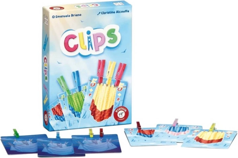 Piatnik Clips společenská kooperativní dedukční hra